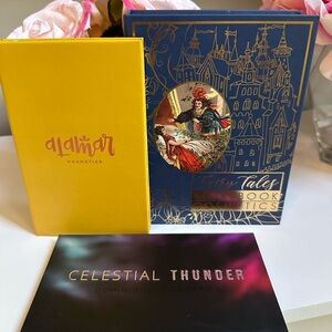 3 Eyeshadow Palettes- Fairy Tales Storybook, Dominique Cosmetics, Alamar- New